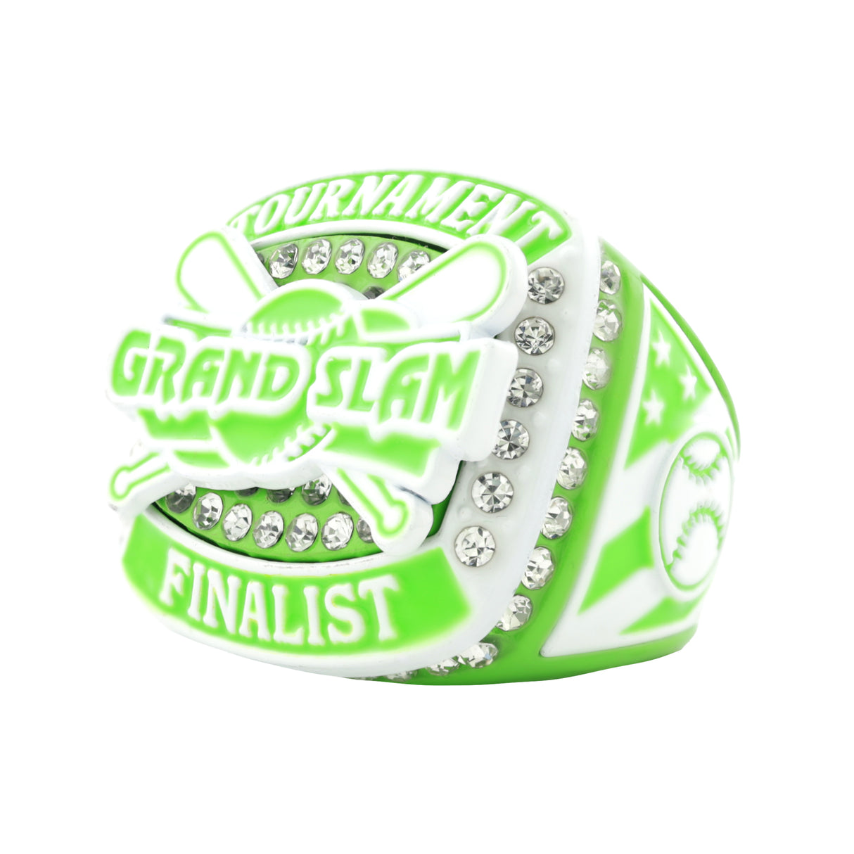 GS25 Green&White Finalist Ring