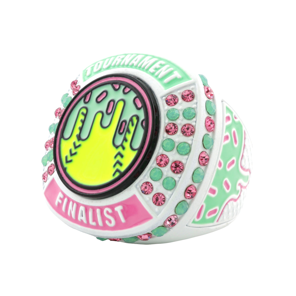 GEN27 Drip Softball White Watermelon Tournament Finalist Ring