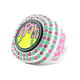 GEN27 Drip Softball White Watermelon All Stones Ring