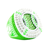 GEN26B Green&White Champions Ring