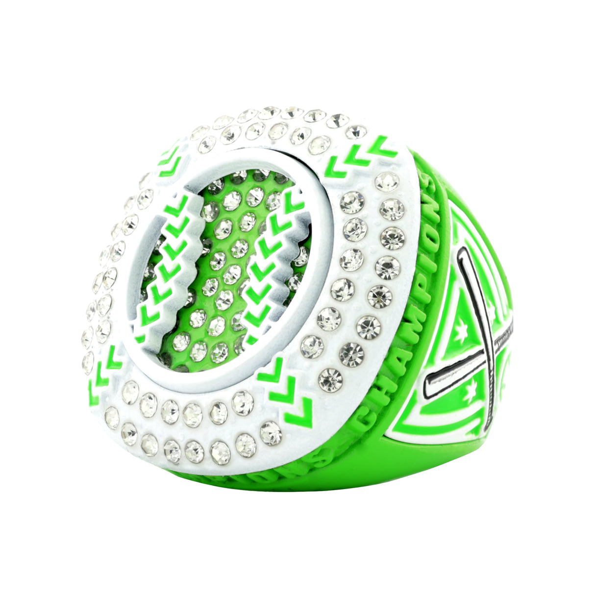 GEN26B Green&White Champions Ring