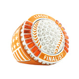 GEN26E Orange&White League Finalist Ring