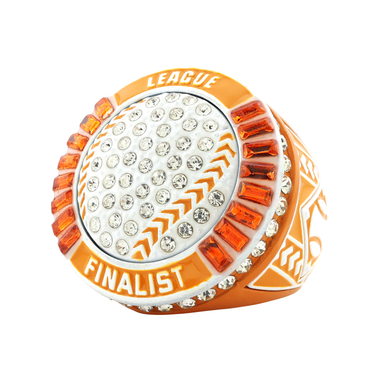 GEN26E Orange&White League Finalist Ring