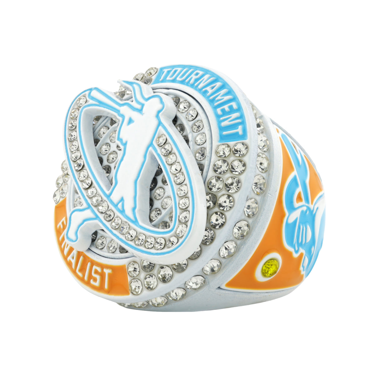 GEN26C Softball Orange&Blue&White Tournament Finalist Ring