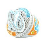 GEN26C Softball Orange&Blue&White Tournament Finalist Ring