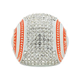 GEN26A Orange&White Finalist Ring