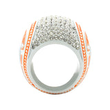 GEN26A Orange&White Finalist Ring