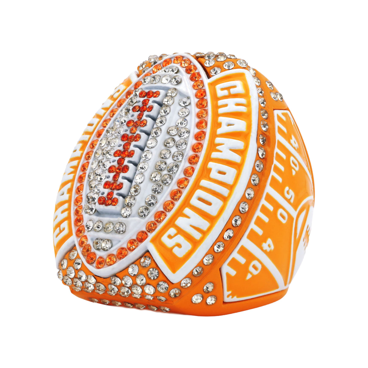 Football26A Orange&White Champions Ring