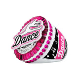Dance27 Baby Pink All Stones Ring