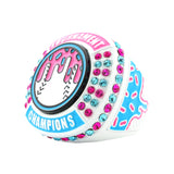 GEN27 Drip Baseball White Icy Tournament Champions Ring