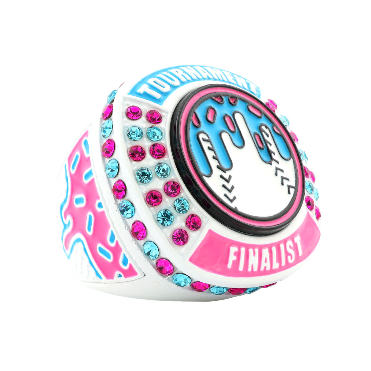 GEN27 Drip Baseball White Icy Tournament Finalist Ring