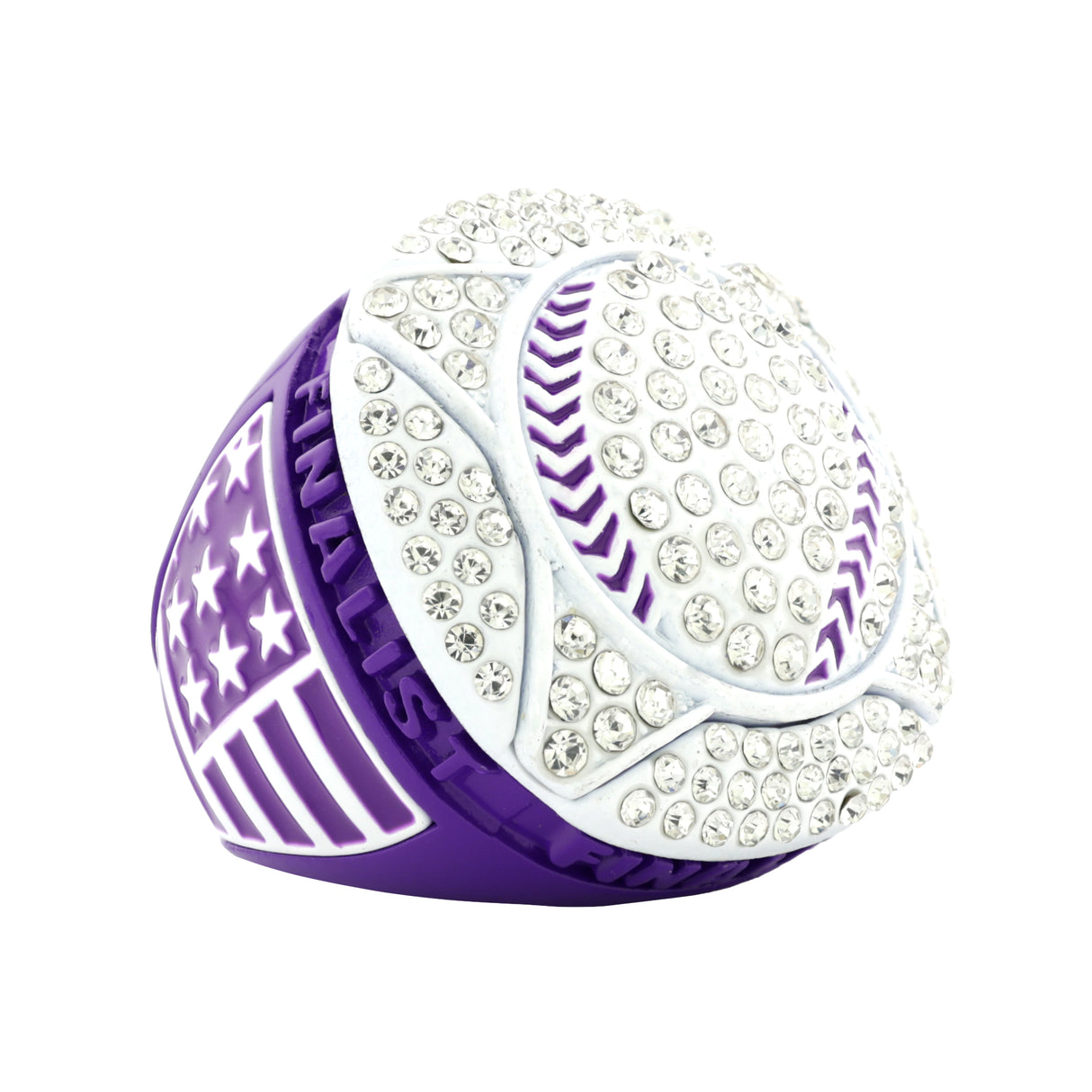 GEN25B Purple&White Finalist Ring
