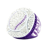 GEN25B Purple&White Finalist Ring