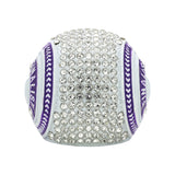 GEN26A Purple&White Finalist Ring