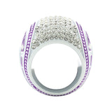 GEN26A Purple&White Finalist Ring