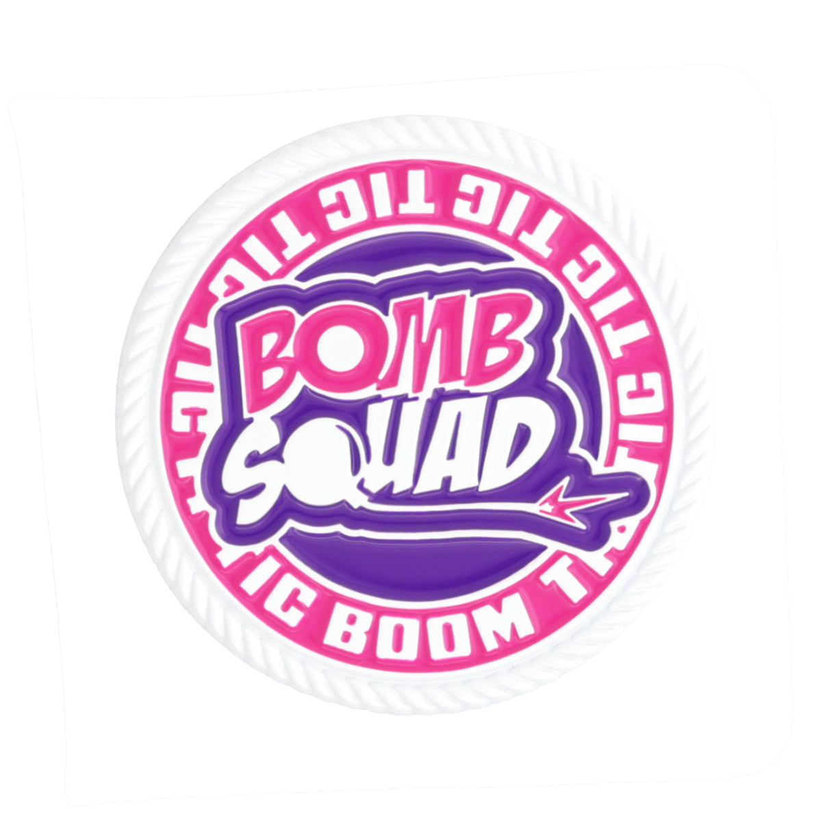 Bomb Squad Pink&Purple Coin