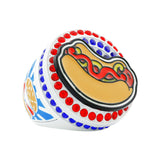 GEN26 Hotdog All Stones 2 Ring