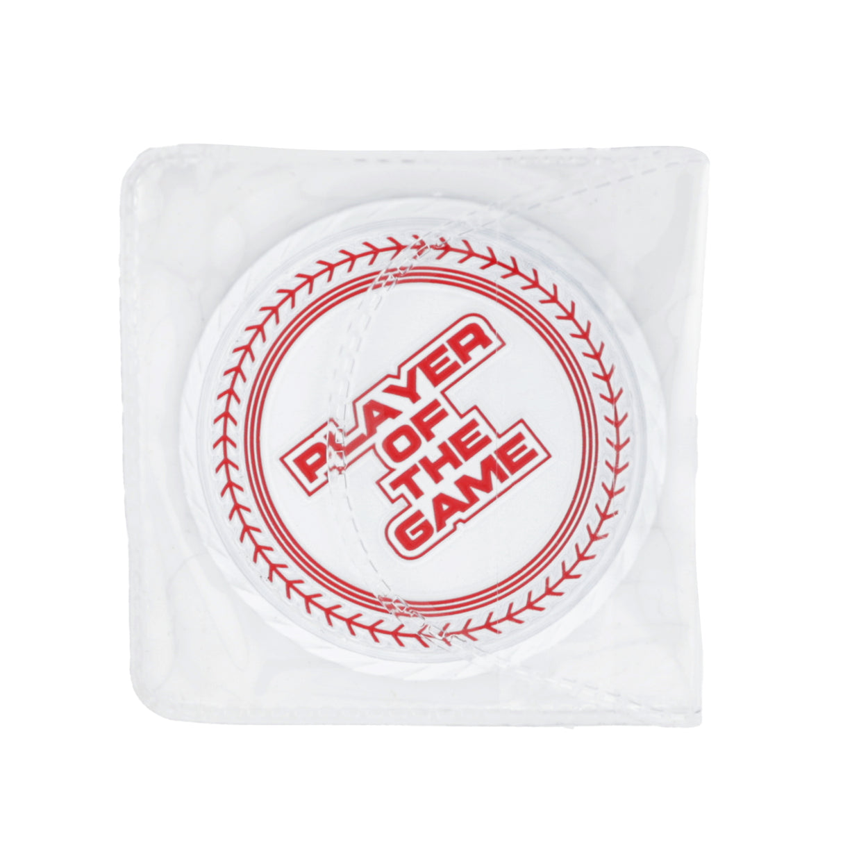 GEN2 2" Red&White Player Of The Game Coin