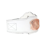 GEN2 Champion Belt White&Rose Gold