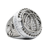 Basketball3 White Finalist Ring