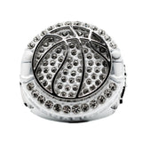 Basketball3 White Finalist Ring