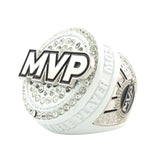 MVP26 White Silver Ring