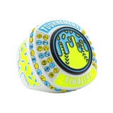 GEN27 Drip Softball White Electric Tournament Finalist Ring