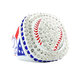 GEN25A Whiteout All Stones 2 Ring