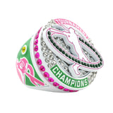 GEN26C Softball Pink&Green Tournament Champions Ring