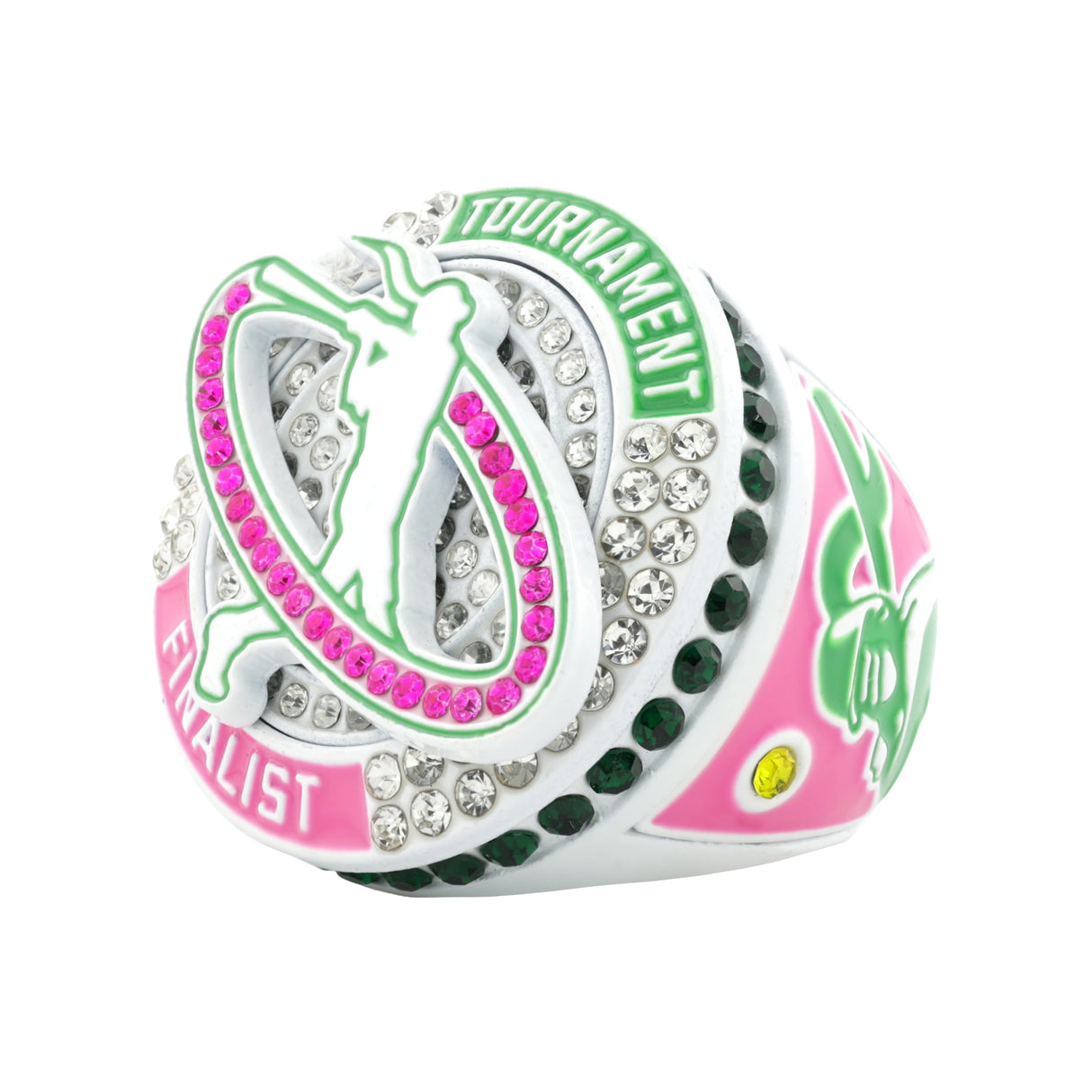 GEN26C Softball Pink&Green Tournament Finalist Ring