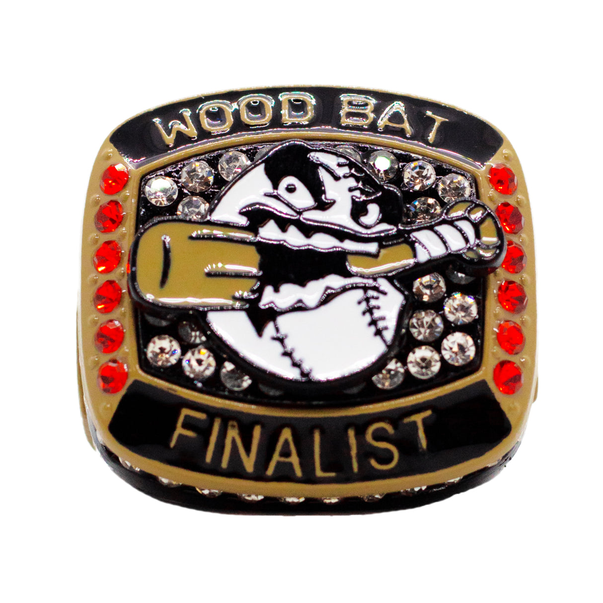 Black Wood Bat Finalist Ring