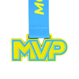 MED25 MVP 4" Medal - Electric&Yellow 2