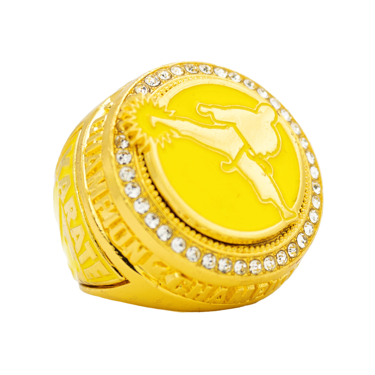 Karate Yellow Champions Ring