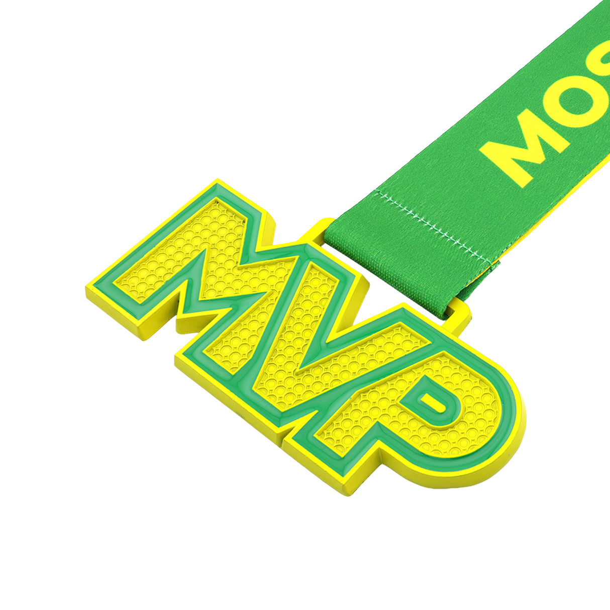 MED25 MVP 4" Medal - Gold&Pickle