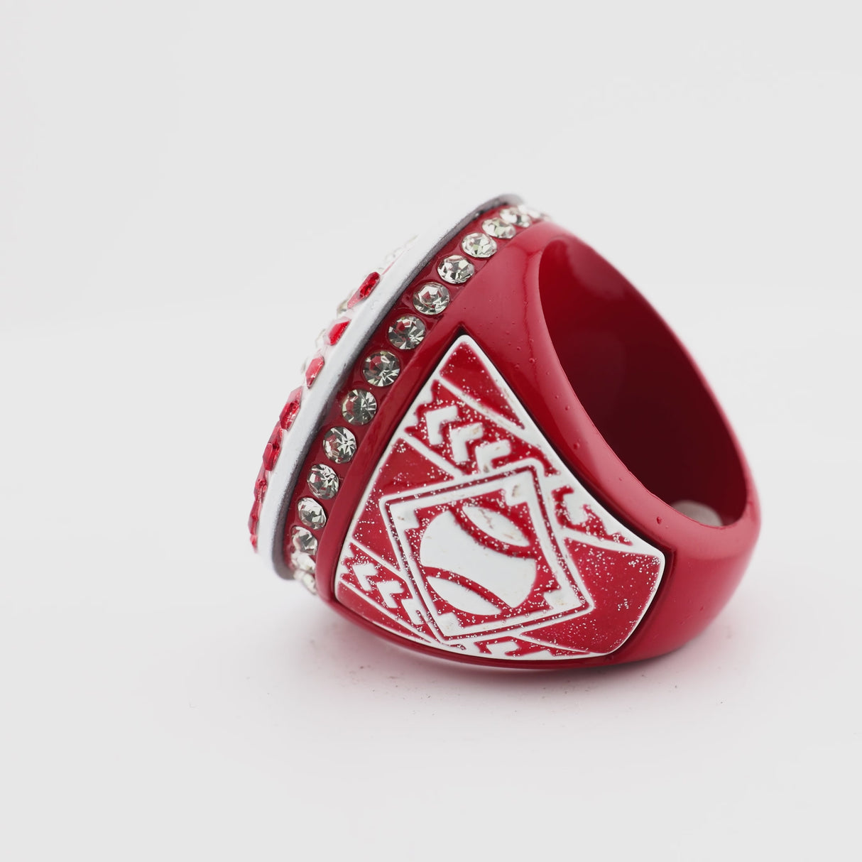 GEN26E Glitter Red Finalist Ring
