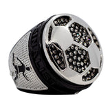 Soccer2 Black Finalist Ring