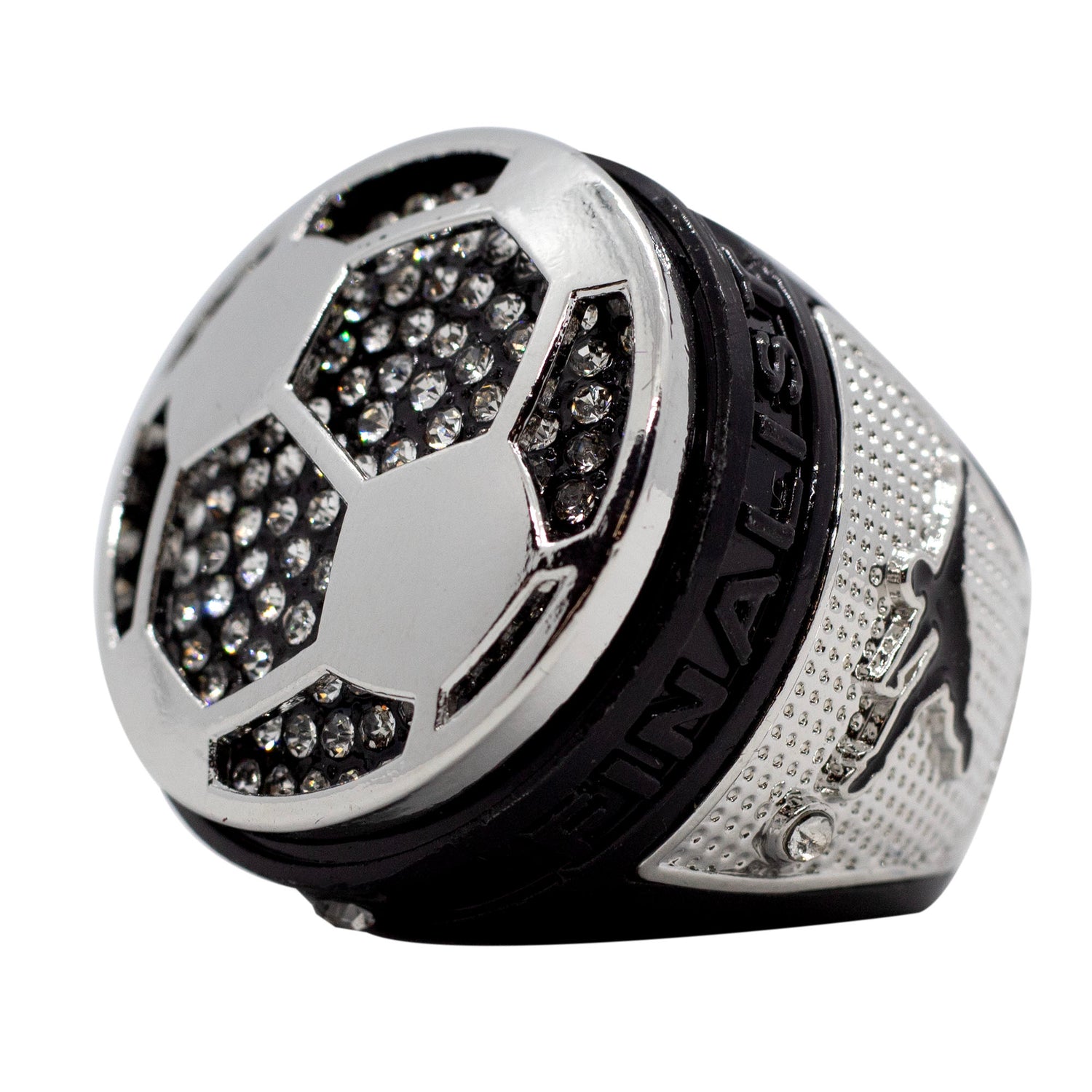 Soccer2 Black Finalist Ring