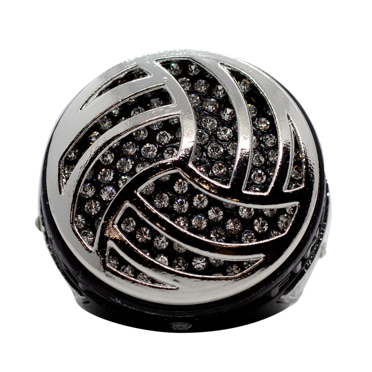 Volleyball Black Finalist Ring